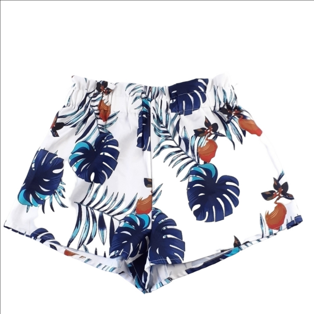 Shein Floral / Foliage Print Shorts Size Large